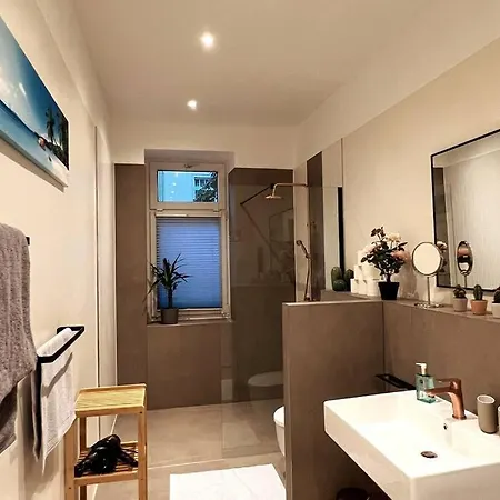 Apartment Soul-apartment Terrasse Privat-parkplatz Boxspringbett 55zoll Tv Wlan *